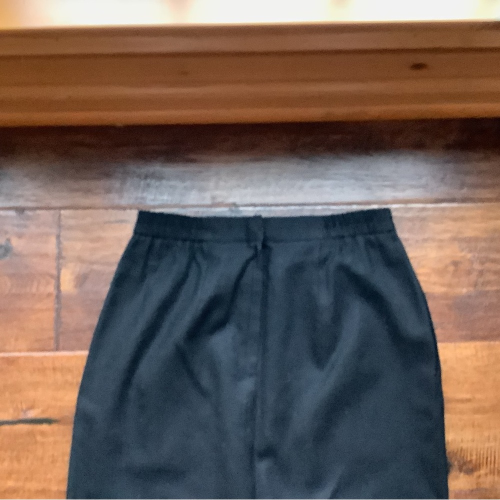 Talbots Solid Black, Lined Midi Straight Pencil S… - image 8